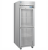 Thumbnail image #1 for Hoshizaki Steelheart One-Section Half-Height Glass Door Reach-In Refrigerator, 23.1 Cu. Ft., Top-Mounted Self-Contained