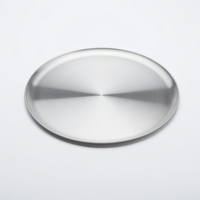 American Metalcraft The Blend Collection 14-Inch Round Stainless Steel Plate, Satin Finish