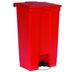 Thumbnail image #1 for Rubbermaid Commercial Step-On 23 Gallon Red Waste Container with Hands-Free Pedal Lid