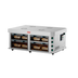 Thumbnail image #1 for Omcan Electric Countertop Horizontal Hot Well Food Warmer, 37-Inch, 4-Channel, 220V