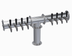 Thumbnail image #1 for Krowne 8-Faucet Glycol-Cooled Pipe T-Head Draft Beer Tower, Brushed Stainless Steel