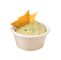 American Metalcraft 3 oz White Smooth-Sided Melamine Ramekin
