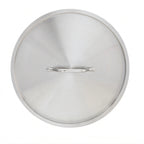Thumbnail image #1 for Winco SSTC-60 17-3/4-Inch Round 18/8 Stainless Steel Replacement Cover with Handle Case of 6