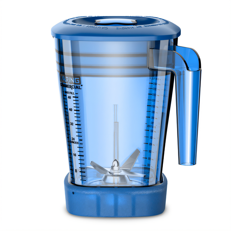 Product image #1 for Waring The Raptor 48 oz Blue BPA-Free Copolyester Blender Container with Lid and Blade for Xtreme MX Series