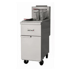 Thumbnail image #1 for Winco Spectrum™ NGGF-70-LP Floor Model LP Gas Fryer, 70 lb, 5-Tube, Thermostatic, Stainless Steel
