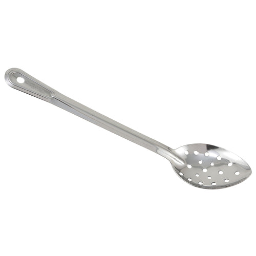 Product image #1 for Winco Prime 11-Inch Heavy-Duty Perforated One-Piece Stainless Steel Basting Spoon
