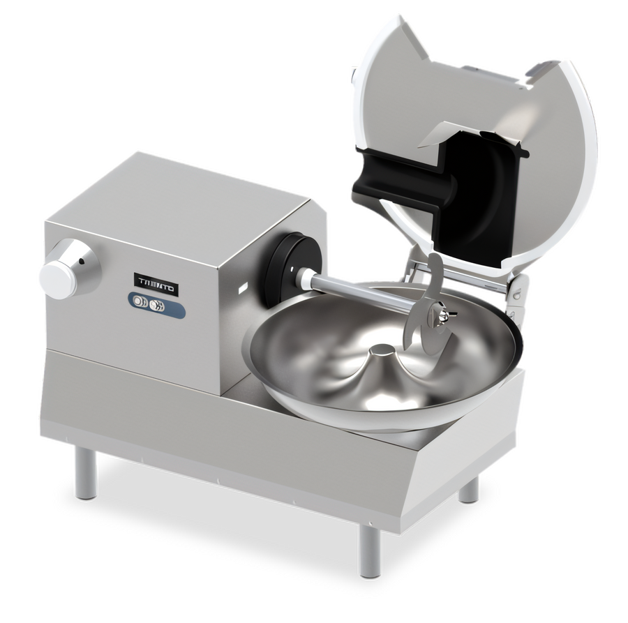 Product image #1 for Trento Commercial Horizontal Stainless Steel Bowl Cutter, 20 lb. Capacity, 2 HP, 120V