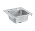 Thumbnail image #1 for Vollrath K1554-C Drop-In Underbar Sink with Gooseneck Faucet and Strainer, 11 x 10 Bowl