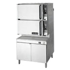 Thumbnail image #1 for Cleveland Range Classic Convection 36CDM16 Direct Steam 2-Compartment Cabinet Base Steamer, 8-Pan Capacity per Compartment, 36-Inch
