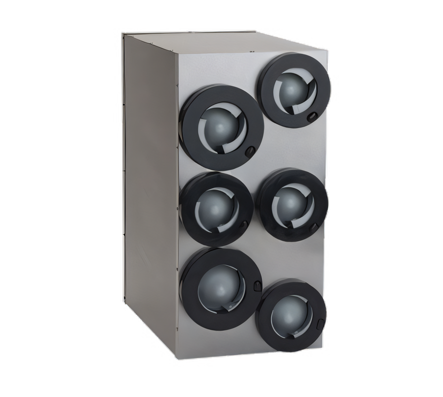 Product image #1 for Antunes Dial-A-Cup Cabinet-Style Cup Dispenser for 8 oz. to 64 oz. Cups
