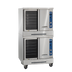 Thumbnail image #1 for Imperial PCVE-2 Double-Deck Full-Size Electric Convection Oven with Manual Controls and Windowed 50/50 Doors