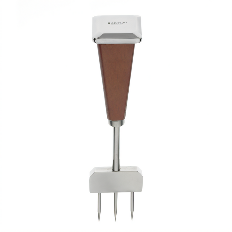 Product image #1 for Barfly Deluxe 8-Inch 3-Prong Ice Chipper with Cast Stainless Steel Head and Wood Handle