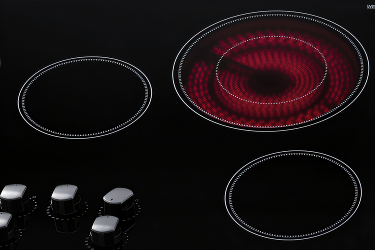 Product image #1 for Summit Commercial 36-Inch Built-In 5-Element Radiant Electric Cooktop with Black Ceramic Glass