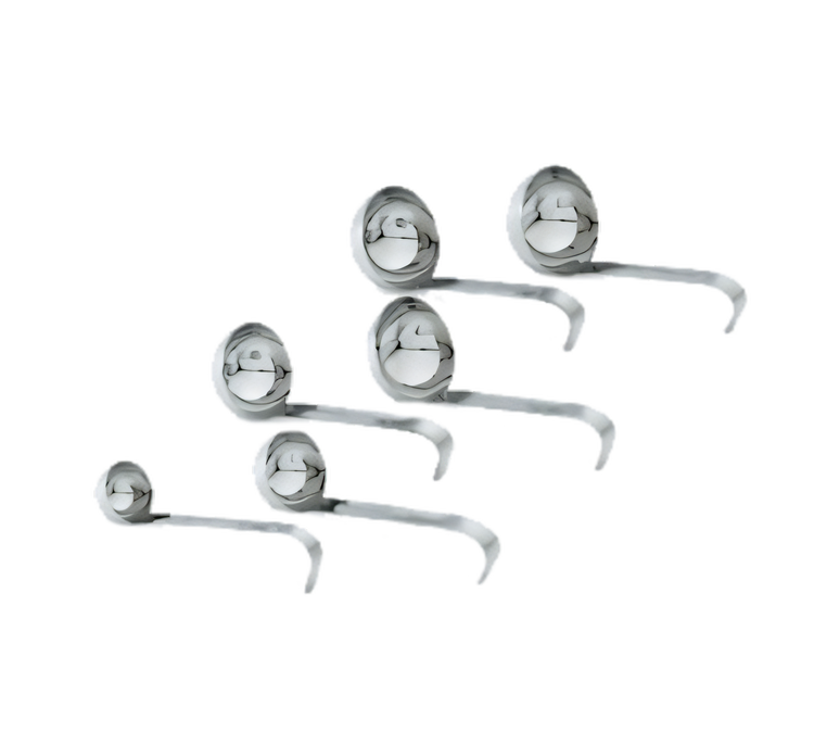 Product image #1 for Vollrath Jacob's Pride One-Piece Heavy-Duty 18/8 Stainless Steel Ladle, 3 oz., 6-Inch Short Handle
