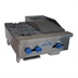 Thumbnail image #1 for Comstock-Castle 24-Inch Countertop Gas Hotplate/Char-Broiler Combination with 2 Star Burners