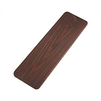 American Metalcraft Rectangular Ash Wood Serving Board, 21 x 6 x 3/4 Inch