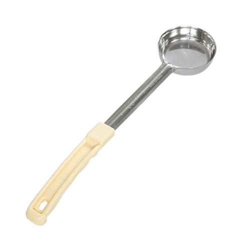 Product image #1 for Crestware 3 oz Solid Portion Control Serving Spoon with Ivory Handle