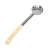 Thumbnail image #1 for Crestware 3 oz Solid Portion Control Serving Spoon with Ivory Handle