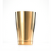 Thumbnail image #1 for Barfly 18 oz Half-Size Gold-Plated Stainless Steel Cocktail Shaker with Capped Bottom