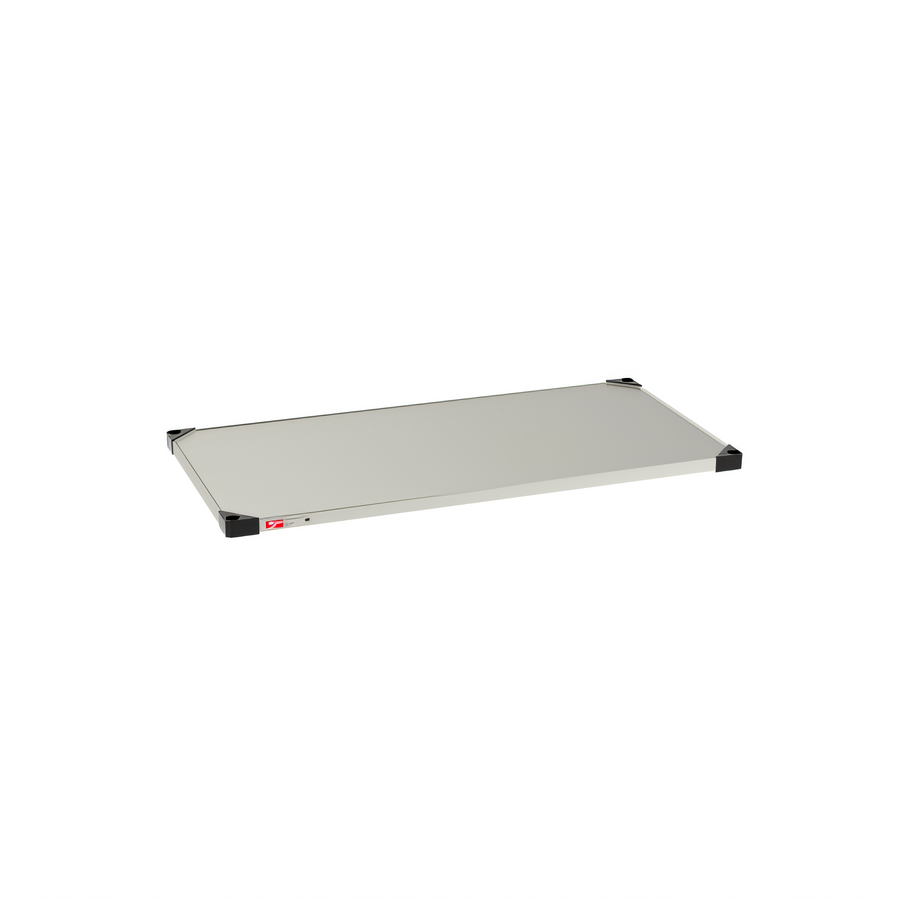 Product image #1 for Metro Super Erecta 48 Inch x 24 Inch Solid Stainless Steel Shelf with Raised Ship's Edge