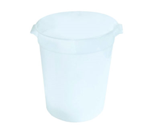 Product image #1 for Crestware RCW8 8 Qt Round White Polycarbonate Food Storage Container