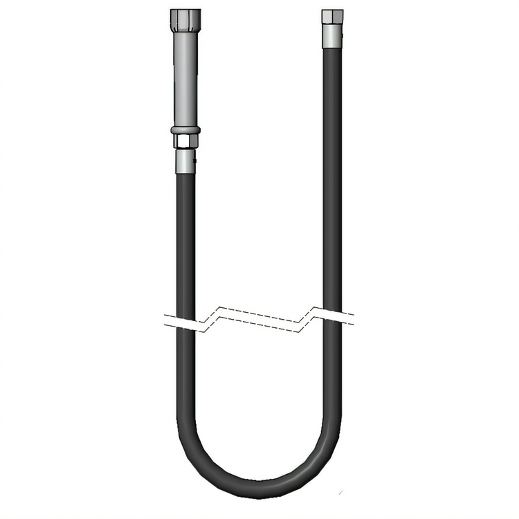 Product image #1 for 68 Inch Reinforced PVC Replacement Hose Assembly with Heat-Resistant Handle