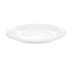 Thumbnail image #2 for Crestware AL21 Alpine White Saucers Case of 3