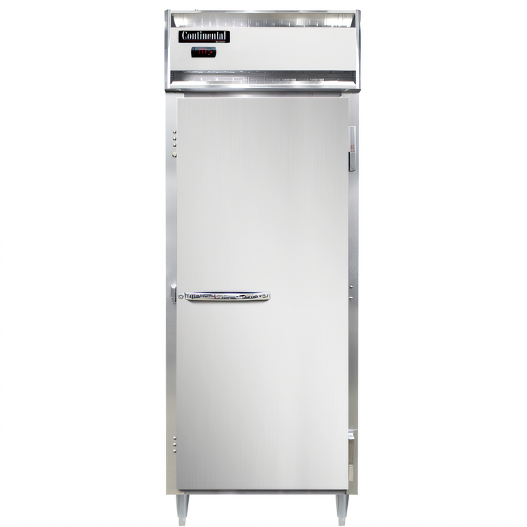 Product image #1 for Continental Refrigerator Designer Line DL1WE-SS One-Section Extra-Wide Reach-In Heated Holding Cabinet