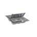 Thumbnail image #1 for Ice-Chilled Stainless Steel 6-Compartment Bar Garnish Caddy with 16 oz Cups