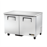 48-Inch 2-Section Undercounter Solid Door Freezer with Hydrocarbon Refrigerant