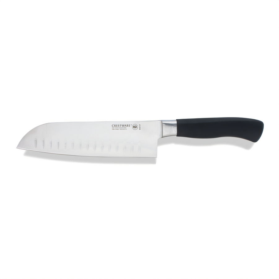 Product image #1 for Crestware Elite Pro 7-Inch Forged Granton Santoku Knife