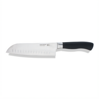 Crestware Elite Pro 7-Inch Forged Granton Santoku Knife