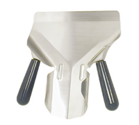 Stainless Steel French Fry Scoop with Double Removable Bakelite Handles
