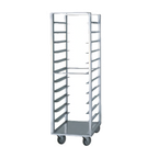 Thumbnail image #1 for Dinex DXP620 Aluminum End-Loading Sheet Pan Rack, 20-Pan Capacity, 3-Inch Centers, Open Top and Sides