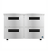 Thumbnail image #1 for Steelheart 48-Inch Two-Section Undercounter Freezer with 4 Stainless Steel Drawers