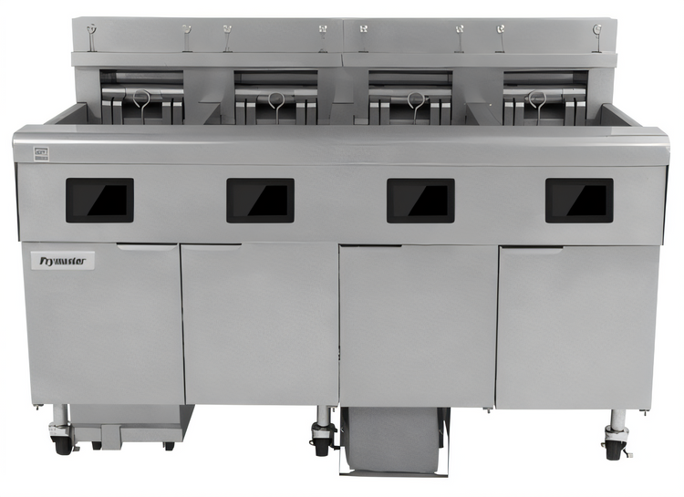 Product image #1 for Frymaster FilterQuick Oil-Conserving 4-Vat Electric Fryer Battery with 30-lb. Frypots
