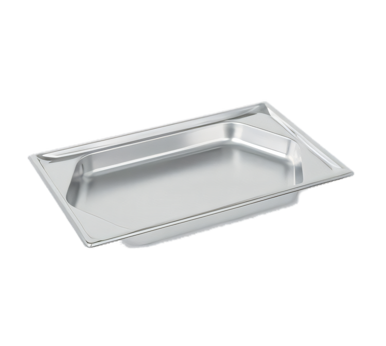 Product image #1 for Vollrath Super Pan® Super Shapes Full-Size Solid Hexagon Hotel Pan, 5.8 Quart, 22-Gauge Stainless Steel