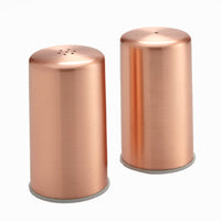 American Metalcraft Copper Brushed Finish Salt & Pepper Shaker Set, 2 oz.