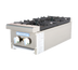 Thumbnail image #1 for Turbo Air Radiance TAHP-12-2 High Output 12-Inch 2-Burner Countertop Gas Hot Plate