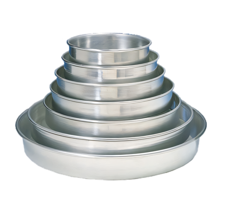 Product image #1 for American Metalcraft 15-Inch Tapered/Nesting Solid Pizza Pan, 1-1/2 Inch Deep, 14-Gauge Aluminum