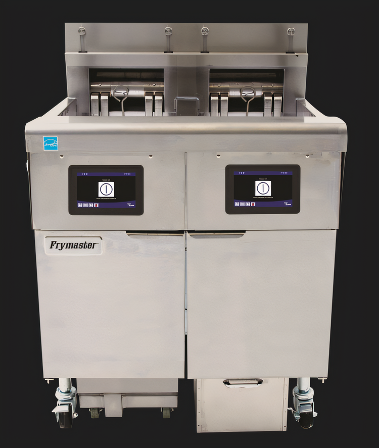 Product image #1 for Frymaster FilterQuick Oil Conserving 2-Station Electric Fryer Battery with (2) 30-lb Frypots and FQ4000 Easy Touch Controller