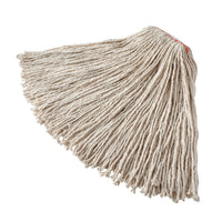 Premium 20 oz 4-Ply Cotton Cut-End All-Purpose Mop Head, White
