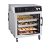 Thumbnail image #1 for Hatco Flav-R-Savor® Pass-Thru Mobile Heated Holding Cabinet with Glass Doors, 6 Full-Size Sheet Pan Capacity