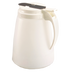Thumbnail image #1 for Vollrath Dripcut® 48 oz White Polyethylene Syrup Server with Graduated Markings and Plastic Top