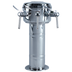 Thumbnail image #1 for Sommelier Countertop Air-Cooled Wine Font with 3 Stainless Steel Side Pull Faucets
