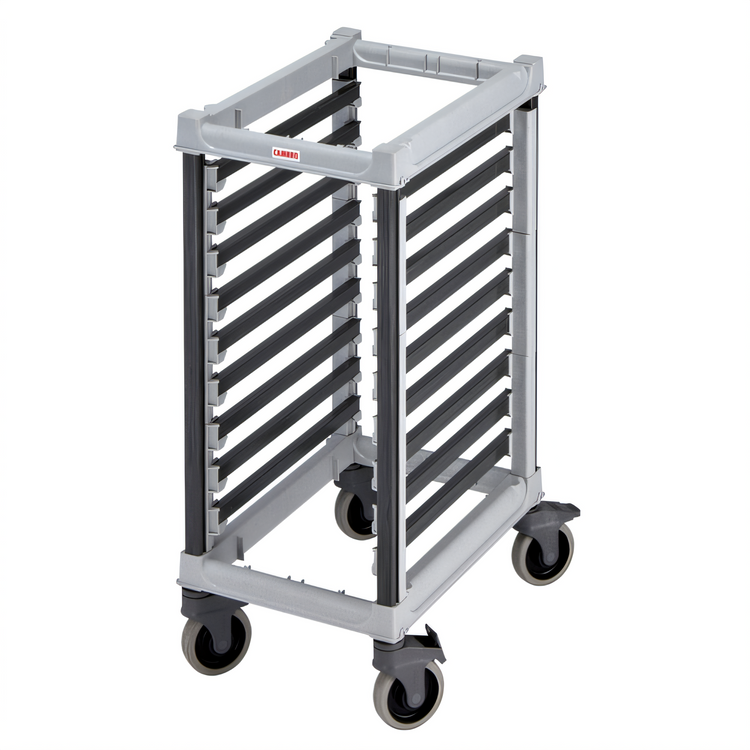 Product image #1 for Cambro Half-Size GN 1/1 Food Pan Trolley with 9 Slides, Speckled Gray