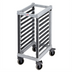 Thumbnail image #1 for Cambro Half-Size GN 1/1 Food Pan Trolley with 9 Slides, Speckled Gray
