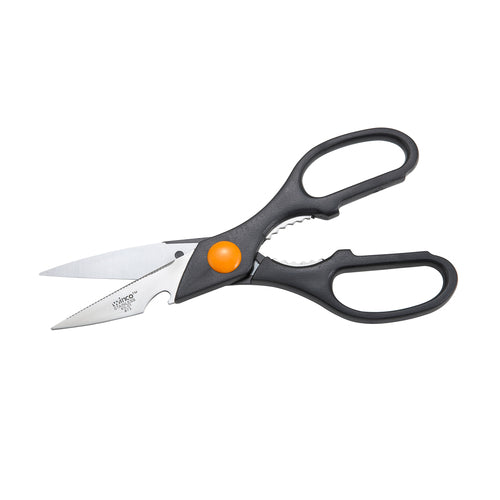Product image #1 for Winco 11-Inch All-Purpose Kitchen Shears with Stainless Steel Blades, Black Handles, and Bottle Cap Opener