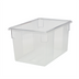 Thumbnail image #1 for Rubbermaid Commercial 21.5 Gallon Clear Polycarbonate Food/Tote Box with Date Control Panel