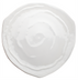 Thumbnail image #1 for Winco Ardesia Selena 15-1/4-Inch White Triangular Melamine Plate